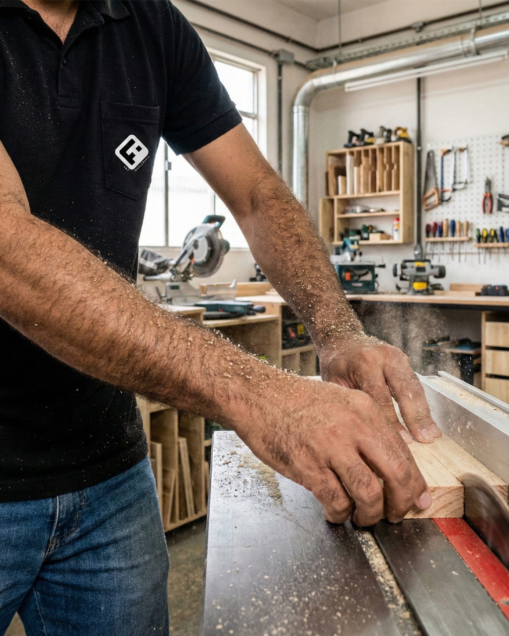 Marcenaria A&F Trabalhando